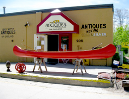Front View of Antique Store