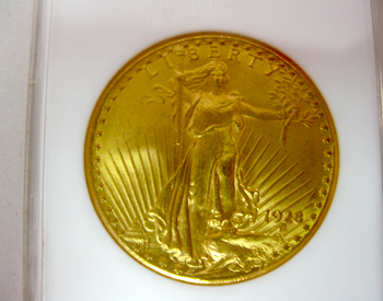 Vintage Gold Coin