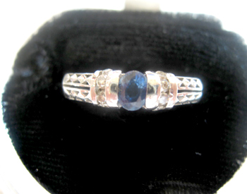 Vintage Blue Stone Ring